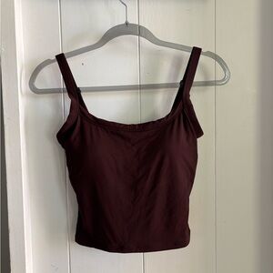 Women's Chocolate Brown Tank Top